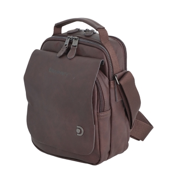Τσαντάκι χιαστί DISCOVERY Heritage D03350 Καφέ